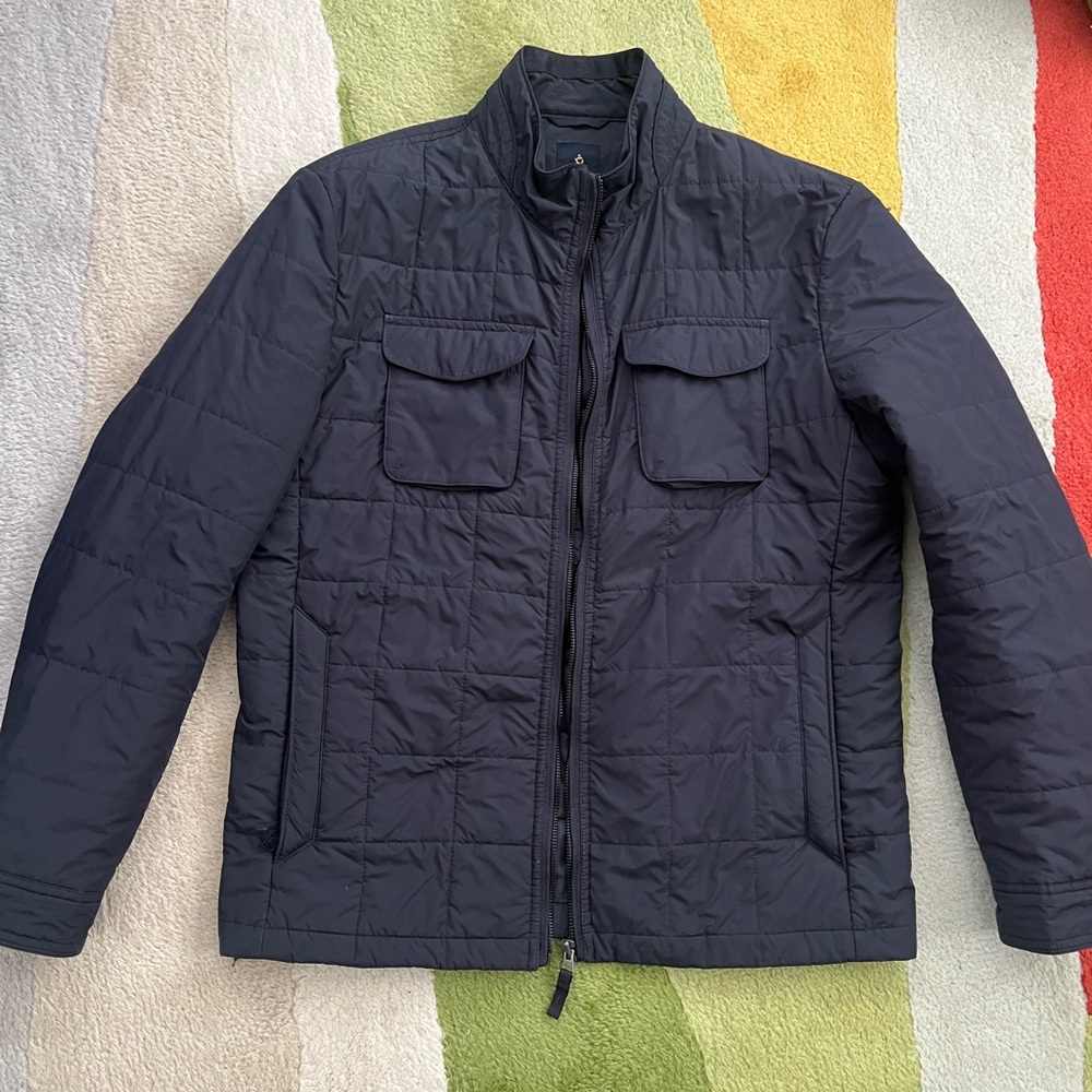 OLZEN Men's Quilted Padded Jacket